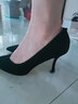 7or9黑橄欖 黑色高跟鞋女新款氣質(zhì)女神范單鞋通勤設計感細跟女鞋 黑橄欖9cm（配飾需要另外購買(mǎi)） 35 曬單實(shí)拍圖