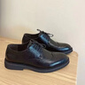 啄木鳥(niǎo)男皮鞋布洛克雕花男鞋鱷魚(yú)紋潮流英倫復古商務(wù)正裝皮鞋男西裝新郎 WJZ-38567黑色 40 曬單實(shí)拍圖