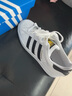 阿迪達斯（adidas）三葉草男鞋女鞋 25秋新款貝殼頭情侶款運動(dòng)鞋子時(shí)尚休閑防滑板鞋 大童鞋/白/貝殼頭 SUPERSTAR II 36.5 內長(cháng)225mm 曬單實(shí)拍圖