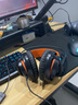 承策 適用賽睿西伯利亞Siberia V2 V1 V3耳罩霜凍之藍(lán)耳機(jī)套狂熱之橙200頭戴式游戲隔音海綿墊升級配件 【原配款】黑色內(nèi)橙蛋白皮耳套一對【自帶背膠】 曬單實拍圖