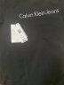 Calvin Klein Jeans夏季男女情侣中性年轻ck多色印花透气修身短袖T恤J320931 BEH-太空黑 XL （推荐160-175斤） 实拍图