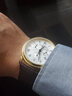 康斯登（Frederique Constant）瑞士原裝三眼計時(shí)碼表石英皮帶男表手表腕表生日禮物送男女友 曬單實(shí)拍圖