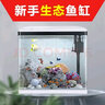 舒博萊特魚(yú)缸小型生態(tài)桌面金魚(yú)缸 造景浮法玻璃魚(yú)缸帶燈過(guò)濾器三合一水泵 240活動(dòng)款-官方標配【無(wú)贈品】 曬單實(shí)拍圖