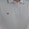 安普里奧·阿瑪尼（Emporio Armani）夏季新款運動潮流輕奢休閑男短袖t恤polo衫8N1FB41JPTZ 白 M 曬單實拍圖