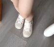 月星童鞋 日本制進(jìn)口兒童帆布鞋 四季款手工制女寶寶學(xué)步鞋男童機能鞋 白色 28.5 (內長(cháng)18cm適合腳長(cháng)17.5cm) 曬單實(shí)拍圖