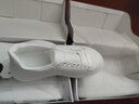 引鳳樓男鞋2026新款春季透氣小白鞋韓版潮流休閑百搭情侶板鞋增高小皮鞋 白色 41 曬單實(shí)拍圖