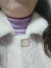 牧什 山羊絨衫女半高領(lǐng)毛衣女平面純色女式針織衫基礎(chǔ)款秋冬MS01R 大象灰 L 曬單實拍圖