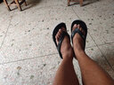 卡駱馳（crocs）拖鞋男女 貝雅卡駱班戶(hù)外沙灘涉水浴室基礎耐磨防滑夾腳人字拖男 貝雅人字拖/辣椒紅-深藍 43 -44/M10W12/280mm 曬單實(shí)拍圖