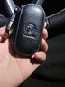 迪加倫 汽車(chē)鑰匙套 牛皮 真皮商務(wù)鑰匙包 車(chē)用鑰匙扣 男士女 改裝裝飾 別克新君越君威昂科威威朗英朗凱越GL8昂科雷昂科拉 經(jīng)典黑 曬單實(shí)拍圖