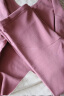蜜后加绒孕妇秋衣秋裤套装喂奶衣长袖哺乳衣加厚保暖衣打底睡衣月子服 套装-藕紫色 L(110-130斤左右） 实拍图