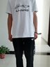 李寧短袖t恤男夏季新款男款運(yùn)動(dòng)速干體恤透氣休閑跑步健身小清新衣服 -4白色(店長推薦) L 曬單實(shí)拍圖
