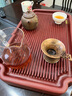 瑯庭琊坊德國電木茶盤(pán)電膠木簡(jiǎn)約排水式茶臺實(shí)木家用辦公泡茶托盤(pán) 曬單實(shí)拍圖