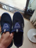 西域骆驼网鞋男士运动鞋夏季网眼网布网面鞋套脚透气休闲旅游鞋子 深蓝色 40 实拍图