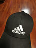 adidas 阿迪達斯帽子鴨舌帽男帽女帽網(wǎng)球帽舒適休閑運動(dòng)帽 白色FK0890 曬單實(shí)拍圖