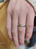 佐卡伊七夕 白18K金鉆戒結(jié)婚求婚戒指鉆石男戒女戒情侶戒指 男戒共約7分 下單前指圈號請詳詢客服 曬單實拍圖