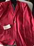 衣諾坊兒童西裝套裝花童西服男童主持人演出服禮服西裝組合 酒紅：西服 馬甲 襯衫 西褲 領(lǐng)結 170 （建議體重：96-110斤） 曬單實(shí)拍圖