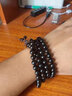 蔓笙手鏈男復古佛珠手串黑檀木8mm108顆情侶手串男女生手串盤(pán)玩手把件 手串【文玩布袋】 曬單實(shí)拍圖