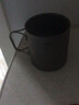 鎧斯（KEITH）雙層折疊柄純鈦水杯 辦公家用茶杯 輕量鈦水杯防燙杯咖啡杯 Ti3353 (450ml折疊柄鈦杯+鈦蓋) 曬單實(shí)拍圖