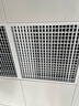 全順通集成吊頂空調出風(fēng)口天花百葉窗30*30鋁扣板雙層可調百葉廚房排風(fēng) 扣板雙層可調百葉外徑600*600mm 曬單實(shí)拍圖