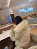 舒芳蝶棉服女短款新款秋冬季棉衣韓版寬松連帽加厚面包服保暖棉襖外套衣 圖片色 S 曬單實(shí)拍圖