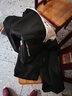 VACK衛(wèi)衣男冬季套裝男連帽衣服男士運(yùn)動(dòng)套裝潮流秋冬季加絨套裝外套 黑色 M (推薦體重95-115斤) 曬單實(shí)拍圖