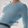 蕉內(nèi)熱皮702++男女士保暖內(nèi)衣套裝含羊毛秋衣秋褲加絨7A抗菌發(fā)熱 [男士]羊暖綠 XXXL 曬單實拍圖