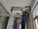 奥克斯（AUX）中央空调3匹变频冷暖天花机嵌入式吸顶机吊顶空调商用天井机适用30-48㎡ KFR-72QW/BPR3YC3(B2) 实拍图