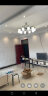 TCL新中式客厅吊灯灯饰古典中国风餐厅卧室书房简约灯具如意祥云6头 实拍图