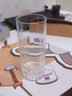 路易治·波米奧尼 意大利進(jìn)口水晶玻璃杯直身水杯家用泡茶杯啤酒牛奶杯果汁飲料杯 直身?xiàng)l紋水杯360ml1只 曬單實(shí)拍圖