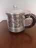 溪谷銀杯子999純銀茶杯銀茶缸馬克杯手工大號復古銀水杯辦公泡茶 配證書(shū)1個(gè) 禮盒裝 曬單實(shí)拍圖