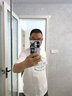 季言純棉短袖t恤男棉制汗衫圓領(lǐng)夏季半袖體恤船錨字母印花半袖打底衫 米白 L 曬單實拍圖