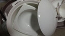 雅言陶瓷盛湯湯鍋湯煲 陶瓷餐具家用隔水燉盅帶蓋燉煲裝湯煲  太子鍋1個(gè) 曬單實(shí)拍圖