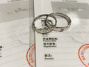 鉆石世家 為愛(ài)加冕 18K金鉆石情侶對戒鉆石戒指 結婚求婚生日紀念日禮物 圈號請聯(lián)系客服備注 女戒（11-15號圈） 曬單實(shí)拍圖