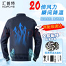 匯普特 空調(diào)服 男帶風(fēng)扇的衣服夏季工作服透氣戶外釣魚制冷高溫作業(yè)工程服 【甄選套裝】藏青色 L 曬單實(shí)拍圖
