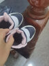 Skechers斯凯奇男女童棉鞋儿童雪地靴冬季厚实保暖中帮大童二棉鞋8701647L 女童-白色-黑色-粉红色-WBPK 27.5码 实拍图