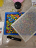 华诗孟儿童蘑菇钉玩具插板拼图创意玩具男孩女孩螺丝钉玩具592粒 实拍图
