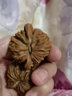 山中玉文玩核桃獅子頭四座樓把玩青皮手把件精品麻核桃送父母生日禮物男 原色46mm左右 曬單實(shí)拍圖