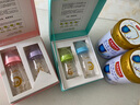 樂陪 新生兒嬰兒寬口徑高硼硅玻璃奶瓶套裝禮盒 160ML/270ML 櫻花粉禮盒裝 曬單實(shí)拍圖