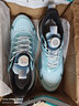 節躍【減震透氣】男鞋春季運動(dòng)休閑鞋子男大碼網(wǎng)面鞋男老爹厚底跑步鞋 淺藍【皮面】 41 曬單實(shí)拍圖
