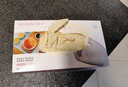 烏斯京 一次性手套食品級(jí)橡膠手套加厚美容烘焙餐飲廚房透明小龍蝦手套 食品級(jí)白色乳膠（舒適型）100只 大碼 曬單實(shí)拍圖