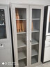 錢柜 通玻對開文件柜 850*390*1800mm 灰白色 臺 曬單實(shí)拍圖