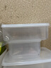 nakaya日本冰箱保鲜盒塑料密封食品级收纳盒水果冷冻饺子盒大号储物 长方鱼盒【产地中国】 单件装 2.7L 实拍图