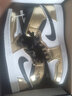 耐克（NIKE）Air Jordan 1  AJ1 小倫納德液態(tài)金運(yùn)動(dòng)鞋 中邦 板鞋 男鞋 女鞋 DC1420/DC1419-700 42 曬單實(shí)拍圖