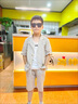 G.DUCKKIDS男童夏裝套裝兒童西裝三件套2022夏季新款小男孩花童禮服寬松休閑 01款西服灰色qkcaiig 160 建議身高145-155cm左右14-15歲 曬單實(shí)拍圖