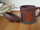 云禪尚陶 紫砂杯宜興老紫泥功夫泡茶具辦公會(huì )議室喝茶杯大容量水杯子泥繪生肖老虎杯虎年送禮佳品 虎嘯蓋杯 約550CC 曬單實(shí)拍圖