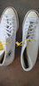 匡威（Converse）1970S經(jīng)典款三星標情侶帆布鞋高幫男鞋女鞋學(xué)生休閑板鞋 162050C 1970s白色 162056C 43 曬單實(shí)拍圖