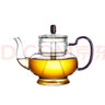 匯茶禾器宮燈壺 玻璃煮茶壺耐熱玻璃蒸煮家用電陶爐茶壺玻璃燒水壺 湖綠 滿口900ml 蒸煮二合一內(nèi)膽 曬單實(shí)拍圖
