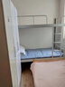 寶威斯?。˙AOWEISILONG） 上下鋪鐵架床雙層床高低床上下床鐵床型材床學(xué)生員工宿舍工地床 加厚雙層床黑100*200（送床板） 曬單實(shí)拍圖