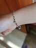 法蔻【三八節禮物】手鏈女浪漫之戀S999足銀手鏈韓版簡(jiǎn)約手串送女友 （白鉆）一心一意手鏈 曬單實(shí)拍圖