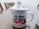 華科（HK）加厚搪瓷杯鼓型搪瓷缸子奶杯喝水杯子茶杯馬克杯卡通杯脹型杯蓋杯 曬單實(shí)拍圖